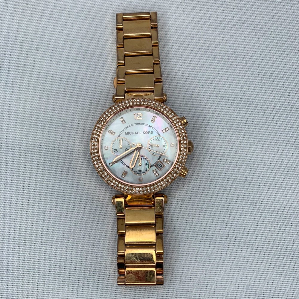Micheal Kors Gold Ladies Watch